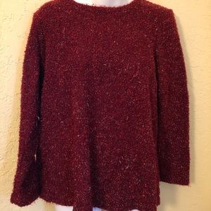 Maternity red sweater SMALL